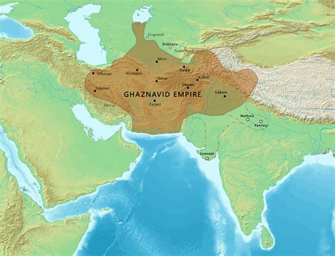 การเสียชีวิตของ Sultan Muhammad bin Sam  และการสืบราชบัลลังก์ที่ปั่นป่วนในอาณาจักร Ghaznavid